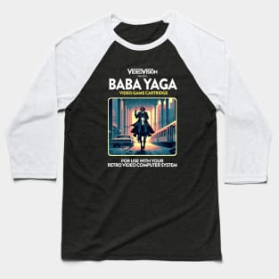 Baba Yaga 80s Game Baseball T-Shirt